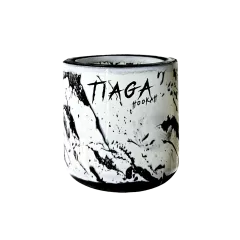 Глиняная чаша Tiaga Hookah White hurricane (Белый, Чёрный)