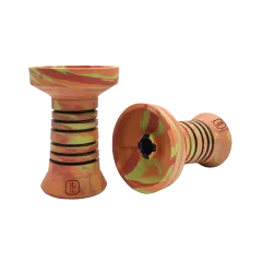 Глиняная чаша Lavart Caldera Sunset (оранжевый с красным и жёлтым)