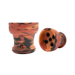 Глиняная чаша Lavart Nedra Inferno (оранжевый с красным)