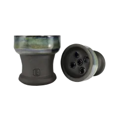 Глиняная чаша Lavart Nedra Namibia (синий с зелёным)