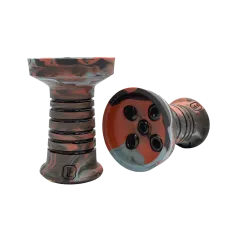 Глиняная чаша Lavart Spectra Fire Azure (синий с красным)