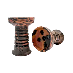 Глиняна чаша Lavart Spectra Inferno (помаранчевий із червоним)