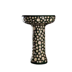 Глиняная чаша Etna Phunnel Dot Dark green (Зелёный)