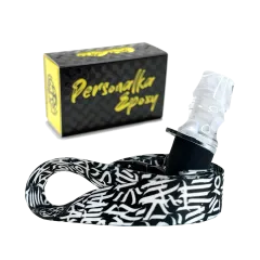 Персональный мундштук Personalka Epoxy Sakura (Белый)