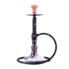 Кальян YAHYA L-1 Black (чёрный, полный комплект)