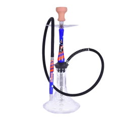 Кальян Yahya Union Captain America (синий, полный комплект)