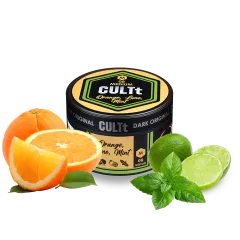 Табак CULTt Medium M08 Orange Lime Mint (Апельсин Лайм Мята, 100 г)