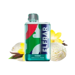 Elf Bar TE6000 color Vanilla Ice Cream (Ванильное мороженное) Одноразовый POD