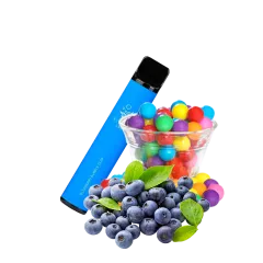 Elf Bar 1500 Blueberry Bubble gum (Черника Жвачка) Одноразовый POD
