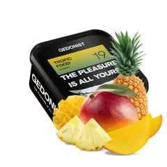 Тютюн Gedonist №19 Tropic food (Тропічний Мікс, 200 г)