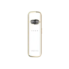 Voopoo VMATE E 1200 White inlaid Gold (Белый, с картриджем) Многоразовый POD
