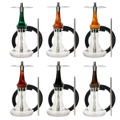 Кальян Totem Hookah Monolit Micra Emerald green (Зелёный, полный комплект)