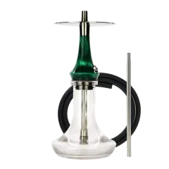 Кальян Totem Hookah Monolit Micra Emerald green (Зелёный, полный комплект)