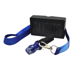 Персональный мундштук из керамики Gusto Blue (Синий)