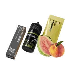 Набор для самозамеса Chaser Mix Guava Peach Ultra (Гуава Персик, 50 мг, 30 мл)