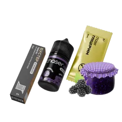 Набор для самозамеса Chaser Mix Blackberry Jam Ultra (Ежевичный Джем, 50 мг, 30 мл)