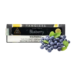 Табак Tangiers Noir №21 Blueberry (Черника, 250 г) Чёрная упаковка