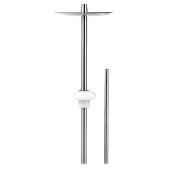 Кальян PALKA Lite White Base (металлик, белый, базовый комплект)