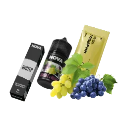 Набор для самозамеса Chaser Nova Double&Grape (Дабл Грейп, 50 мг, 30 мл)