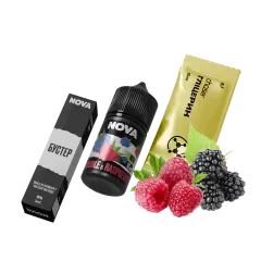 Набор для самозамеса Chaser Nova Double&Raspberry (Дабл Распберри, 50 мг, 30 мл)