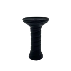 Глиняная чаша 2x2Hookah Medium Spiral Black (Чёрный)
