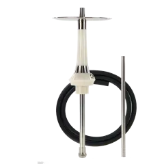 Кальян Totem Hookah Monolit Optima Silver Shine (бежевый, базовый комплект)