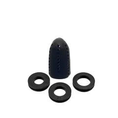 Диффузор для кальяна силиконовый Black (чёрный, с кольцами)