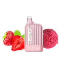 Elf Bar CR5000 Strawberry Ice Cream (Полуничне морозиво) Одноразовий POD