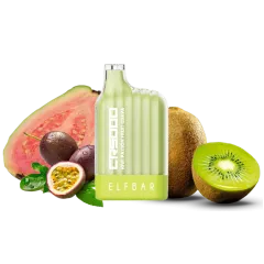 Elf Bar CR5000 Kiwi Passion Fruit Guava (Ківі Маракуя Гуава) Одноразовий POD