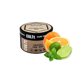 Табак CULTt Strong DS08 Orange Lime Mint (Апельсин Лайм Мята, 100 г)