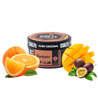 Табак CULTt Medium M54 Tropifusion (Манго Маракуйя Апельсин Грейпфрут, 100 г)