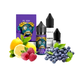 Набор для самозамеса Flavorlab FL350 LUX Blueberry raspberry lemon (Черника Малина Лимон, 50 мг, 30 мл)