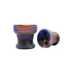 Глиняная чаша Lavart Nedra Oranight (Оранжево-синий)