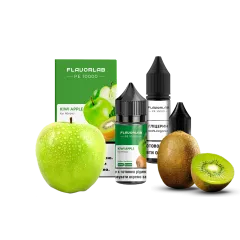 Набір для самозамішування Flavorlab PE 10000 Kiwi Apple (Ківі яблуко, 50 мг, 30 мл)