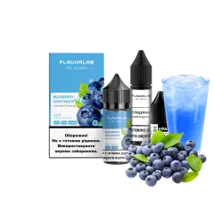 Набор для самозамеса Flavorlab PE 10000 Blueberry lemonade (Черника лимонад, 50 мг, 30 мл)