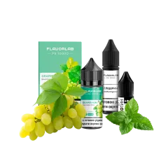 Набір для самозамішування Flavorlab PE 10000 Grape Mint (Виноград м'ята, 50 мг, 30 мл)
