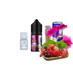 Набор для самозамеса In Bottle Salt Energy Berry Drink (Ягодный Энергетик, 50 мг, 30 мл)