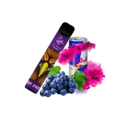 Elf Bar LUX 1500 Grape Energy (Виноград Энергетик) Одноразовый POD