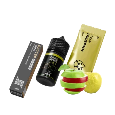 Набор для самозамеса Chaser Black Triple Sour Apple Ultra (Трипл Саур Эпл, 65 мг, 30 мл)