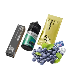 Набор для самозамеса Chaser Blueberry Menthol Ultra (Черника Ментол, 65 мг, 30 мл)