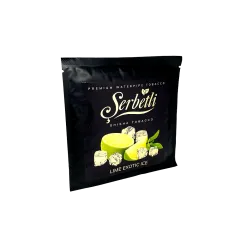 Табак Serbetli Lime Exotic Ice (Лайм Экзотик Лёд, 100 г)