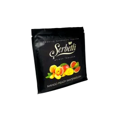 Тютюн Serbetli Mango Peach Watermelon (Манго Персик Кавун, 100 г)