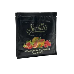 Табак Serbetli Strawberry Grapefruit Raspberry (Клубника Грейпфрут Малина, 100 г)