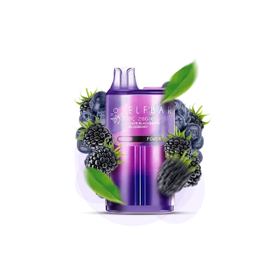 Elf Bar BC20000 Sour Blackberry Blueberry (Кислые Ежевика Черника) Одноразовый POD
