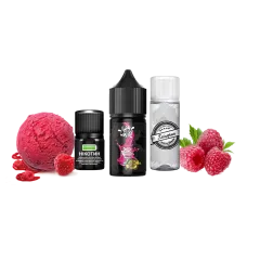 Набір для самозамішування Hype Black Ice Cream Raspberry (Морозиво Малина, 50 мг, 30 мл)