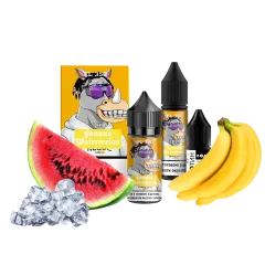 Набор для самозамеса Flavorlab FL350 Ice Banana Watermelon (Банан Арбуз Лёд, 50 мг, 30 мл)