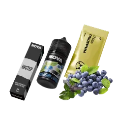Набір для самозамішування Chaser Nova Blueberry&Basil Ultra (Чорниця Базилік, 50 мг, 30 мл) Набір для самозамішування Chaser Nova Blueberry&Basil Ultra (Чорниця Базилік, 50 мг, 30 мл)