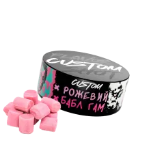 Тютюн Custom Рожевий Бабл Гамм (100 г) Тютюн Custom Рожевий Бабл Гамм (100 г)