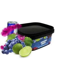Табак 420 Frost Line Grape beat (Энергетик Виноград Лайм, 250 г)
