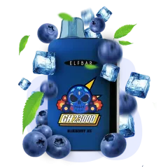 Elf Bar GH 23000 Blueberry Ice (Черника Лёд) Одноразовый POD